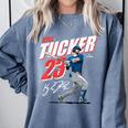 Kyle Tucker Los Angeles D Baseball Players MLBKYT204M Comfort Colors Sweatshirt Denim Kyle Tucker Los Angeles D Baseball Players MLBKYT204M Comfort Colors Sweatshirt Denim