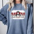 Leopard Baseball Mom Mama Mother's Day Son Daughter Boys Comfort Colors Sweatshirt Denim Leopard Baseball Mom Mama Mother's Day Son Daughter Boys Comfort Colors Sweatshirt Denim