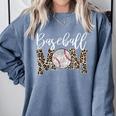 Leopard Baseball Mom Matching Softball Mama Family Matching Comfort Colors Sweatshirt Denim Leopard Baseball Mom Matching Softball Mama Family Matching Comfort Colors Sweatshirt Denim
