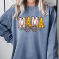Leopard Baseball Softball Mama Bow Softball Baseball Mom Comfort Colors Sweatshirt Denim Leopard Baseball Softball Mama Bow Softball Baseball Mom Comfort Colors Sweatshirt Denim