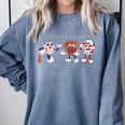 Let's Play Ball Boys Baseball Mom Comfort Colors Sweatshirt Denim Let's Play Ball Boys Baseball Mom Comfort Colors Sweatshirt Denim