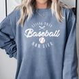 Living That Baseball Mom Life Team Raglan Baseball Tee Comfort Colors Sweatshirt Denim Living That Baseball Mom Life Team Raglan Baseball Tee Comfort Colors Sweatshirt Denim