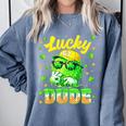 Lucky Dude Drip Baseball Shamrock St Patrick Men Boy Youth Comfort Colors Sweatshirt Denim Lucky Dude Drip Baseball Shamrock St Patrick Men Boy Youth Comfort Colors Sweatshirt Denim