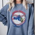 Lynyrd Skynyrd Skeleton Baseball Gun US Flag Cowboy Rock Fan Comfort Colors Sweatshirt Denim Lynyrd Skynyrd Skeleton Baseball Gun US Flag Cowboy Rock Fan Comfort Colors Sweatshirt Denim