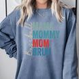 Mama Mommy Mom Bruh Baseball Mom Lover Mother's Day Comfort Colors Sweatshirt Denim Mama Mommy Mom Bruh Baseball Mom Lover Mother's Day Comfort Colors Sweatshirt Denim