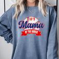 Mama Rookie Of Year 1st Birthday Baseball Theme Matching Comfort Colors Sweatshirt Denim Mama Rookie Of Year 1st Birthday Baseball Theme Matching Comfort Colors Sweatshirt Denim