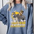 Manny Machado San Diego MLB Baseball Players MLBMMA302N Comfort Colors Sweatshirt Denim Manny Machado San Diego MLB Baseball Players MLBMMA302N Comfort Colors Sweatshirt Denim