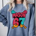 Mason 67 Ice Cream Drip Baseball Meme Comfort Colors Sweatshirt Denim Mason 67 Ice Cream Drip Baseball Meme Comfort Colors Sweatshirt Denim