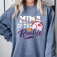 Mima Rookie Of Year 1st Birthday Baseball Theme Matching Comfort Colors Sweatshirt Denim Mima Rookie Of Year 1st Birthday Baseball Theme Matching Comfort Colors Sweatshirt Denim