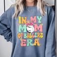 In My Mom Of Ballers Era Groovy Volleyball Baseball Mom Cute Comfort Colors Sweatshirt Denim In My Mom Of Ballers Era Groovy Volleyball Baseball Mom Cute Comfort Colors Sweatshirt Denim