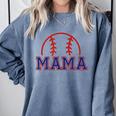 Mom Of Rookie 1st Birthday Baseball Boy Family Matching Comfort Colors Sweatshirt Denim Mom Of Rookie 1st Birthday Baseball Boy Family Matching Comfort Colors Sweatshirt Denim