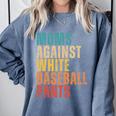 Moms Against Baseball Pants Baseball Mom Retro Comfort Colors Sweatshirt Denim Moms Against Baseball Pants Baseball Mom Retro Comfort Colors Sweatshirt Denim