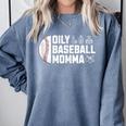 Oily Baseball Momma Essential Oils Meme For Oils Mom Comfort Colors Sweatshirt Denim Oily Baseball Momma Essential Oils Meme For Oils Mom Comfort Colors Sweatshirt Denim