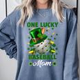 One Lucky Baseball Mom St Patricks Day One Lucky Mom Women Comfort Colors Sweatshirt Denim One Lucky Baseball Mom St Patricks Day One Lucky Mom Women Comfort Colors Sweatshirt Denim