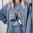 Pete Alonso Baltimore Baseball Players MLBPAL203M Comfort Colors Sweatshirt Denim Pete Alonso Baltimore Baseball Players MLBPAL203M Comfort Colors Sweatshirt Denim