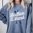Philly Bedlam Bedlam At The Bank Philadelphia Baseball Premium Tri-Blend Comfort Colors Sweatshirt Denim