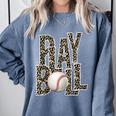 Play Ball Women Graphic Baseball Mom Baseball Comfort Colors Sweatshirt Denim Play Ball Women Graphic Baseball Mom Baseball Comfort Colors Sweatshirt Denim