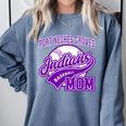 Port Neches-Groves High School PNG Indians Baseball Mom Comfort Colors Sweatshirt Denim Port Neches-Groves High School PNG Indians Baseball Mom Comfort Colors Sweatshirt Denim