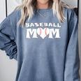 Proud Baseball Mom With Heart Game Day Comfort Colors Sweatshirt Denim Proud Baseball Mom With Heart Game Day Comfort Colors Sweatshirt Denim