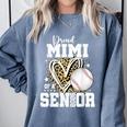 Proud Mimi Of A 2026 Senior Baseball Graduation Leopard Comfort Colors Sweatshirt Denim Proud Mimi Of A 2026 Senior Baseball Graduation Leopard Comfort Colors Sweatshirt Denim