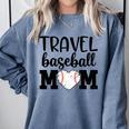 Proud Sports Mom Travel Baseball Mom For Game Day Comfort Colors Sweatshirt Denim Proud Sports Mom Travel Baseball Mom For Game Day Comfort Colors Sweatshirt Denim