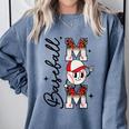 Retro Baseball Mom Mama Baseball Life Softball Life Game Day Comfort Colors Sweatshirt Denim Retro Baseball Mom Mama Baseball Life Softball Life Game Day Comfort Colors Sweatshirt Denim