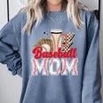 Retro Coffee Baseball Mama Mother's Day Baseball Mom Premium Comfort Colors Sweatshirt Denim Retro Coffee Baseball Mama Mother's Day Baseball Mom Premium Comfort Colors Sweatshirt Denim