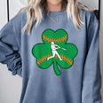 Retro Shamrock Baseball St Patricks Day Men Women Boys Girls Comfort Colors Sweatshirt Denim Retro Shamrock Baseball St Patricks Day Men Women Boys Girls Comfort Colors Sweatshirt Denim
