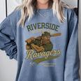 Riverside Ravagers Retro Minor League Baseball Comfort Colors Sweatshirt Denim Riverside Ravagers Retro Minor League Baseball Comfort Colors Sweatshirt Denim