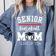 Senior Baseball Mom 2024 Senior Mom Class Of 2024 Baseball Comfort Colors Sweatshirt Denim Senior Baseball Mom 2024 Senior Mom Class Of 2024 Baseball Comfort Colors Sweatshirt Denim