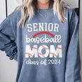 Senior Baseball Mom Class Of 2024 Baseball Senior Night Comfort Colors Sweatshirt Denim Senior Baseball Mom Class Of 2024 Baseball Senior Night Comfort Colors Sweatshirt Denim