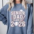 Senior Dad Class Of 2026 Graduate Baseball 2026 Graduation Comfort Colors Sweatshirt Denim Senior Dad Class Of 2026 Graduate Baseball 2026 Graduation Comfort Colors Sweatshirt Denim
