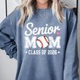 Senior Mom Class Of 2026 Baseball Retro Mom Graduation 2026 Comfort Colors Sweatshirt Denim Senior Mom Class Of 2026 Baseball Retro Mom Graduation 2026 Comfort Colors Sweatshirt Denim