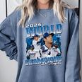 Shohei Ohtani 2025 Los Angeles Baseball Champions MLBPA Comfort Colors Sweatshirt Denim Shohei Ohtani 2025 Los Angeles Baseball Champions MLBPA Comfort Colors Sweatshirt Denim