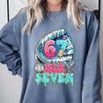 Six Seven 67 Ice Cream Drip Baseball For Boy Kids Youth Comfort Colors Sweatshirt Denim