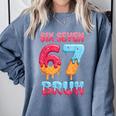 Six Seven Bruh 67 Ice Cream Drip Baseball For Men Women Kids Comfort Colors Sweatshirt Denim