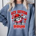 Six Seven Bruh Baseball Cool Valentine’s Day Teens Boys Comfort Colors Sweatshirt Denim Six Seven Bruh Baseball Cool Valentine’s Day Teens Boys Comfort Colors Sweatshirt Denim