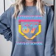I Survived 67 Days Of School Baseball Trend For Boys Girls Comfort Colors Sweatshirt Denim