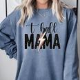 T-Ball Mama Baseball Mama Baseball Mom Comfort Colors Sweatshirt Denim