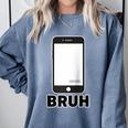 Texted First Bruh Seen Message Valentine's Day Humor Raglan Baseball Tee Comfort Colors Sweatshirt Denim Texted First Bruh Seen Message Valentine's Day Humor Raglan Baseball Tee Comfort Colors Sweatshirt Denim