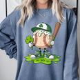 Toddler Baseball Drip Ice Cream Boys Kids St Patricks Day Comfort Colors Sweatshirt Denim Toddler Baseball Drip Ice Cream Boys Kids St Patricks Day Comfort Colors Sweatshirt Denim