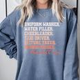 Uniform Washer Water Filler Cheerleader Baseball Mom Comfort Colors Sweatshirt Denim Uniform Washer Water Filler Cheerleader Baseball Mom Comfort Colors Sweatshirt Denim