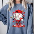 Valentine Baseball Drip Ice Cream Youth Boys Couples Comfort Colors Sweatshirt Denim Valentine Baseball Drip Ice Cream Youth Boys Couples Comfort Colors Sweatshirt Denim