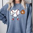 Valentines Day Baseball Ball Heart Dab Boys Kids Men Comfort Colors Sweatshirt Denim Valentines Day Baseball Ball Heart Dab Boys Kids Men Comfort Colors Sweatshirt Denim