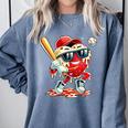 Valentines Day Heart Baseball Drip Ice Cream Boys Kids Men Comfort Colors Sweatshirt Denim Valentines Day Heart Baseball Drip Ice Cream Boys Kids Men Comfort Colors Sweatshirt Denim