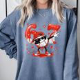 Valentines Day Six Seven Baseball 6 7 Meme Dab Heart Boys Comfort Colors Sweatshirt Denim Valentines Day Six Seven Baseball 6 7 Meme Dab Heart Boys Comfort Colors Sweatshirt Denim