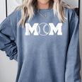 Women Baseball Mom Comfort Colors Sweatshirt Denim