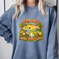 Women's Awesome Spring Trainings 2026 Baseball Arizona Florida Comfort Colors Sweatshirt Denim Women's Awesome Spring Trainings 2026 Baseball Arizona Florida Comfort Colors Sweatshirt Denim