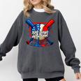 100 Days Of School 100th Day Youth Drip Baseball Boys Kid Comfort Colors Sweatshirt Pepper