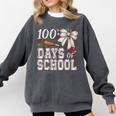 100 Days Of School Baseball 100th Day Of School Coquette Bow Comfort Colors Sweatshirt Pepper 100 Days Of School Baseball 100th Day Of School Coquette Bow Comfort Colors Sweatshirt Pepper